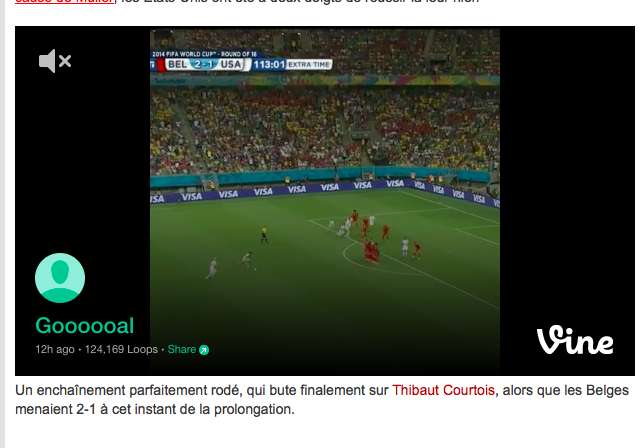 Vine : la belle combinaison américaine