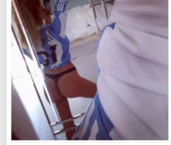 Caniggia derrière l&rsquo;Albiceleste