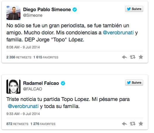 Un journaliste argentin meurt au Brésil