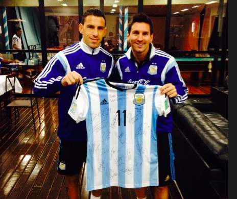 L&rsquo;Argentine régale son pape