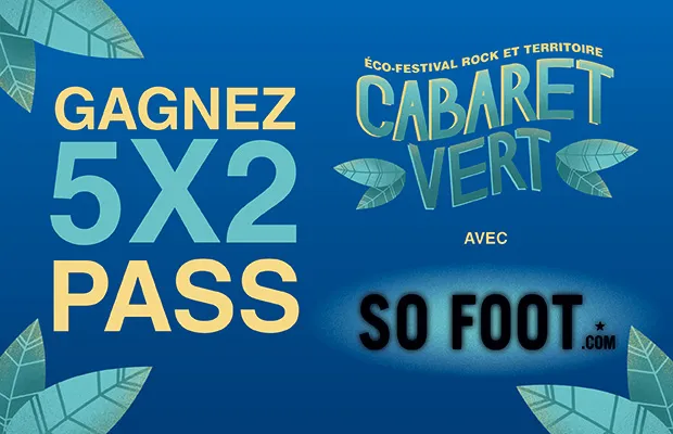Concours Cabaret Vert : Gagnez 5×2 pass
