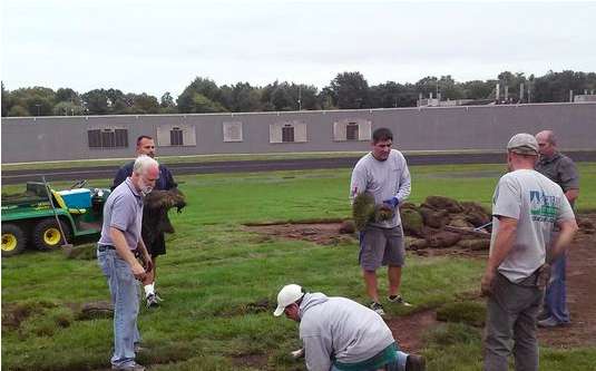 Détroit : un pénis géant sur un terrain de foot