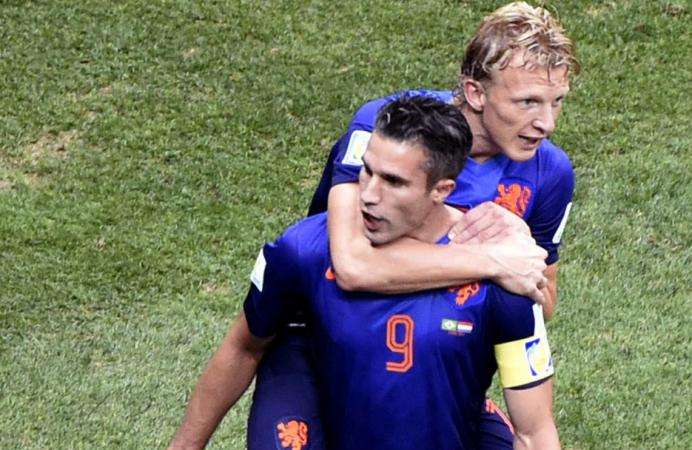 L&rsquo;hommage de Van Persie à Kuyt