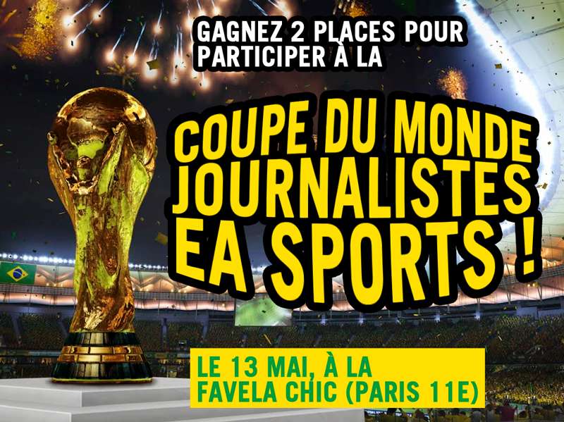 Gagnez 2 places pour la Coupe du monde EA Sports !