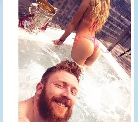 Photo : La croupe du champion