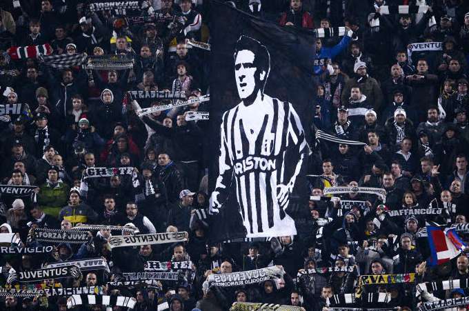 Le tifo des tifosi de la Juventus