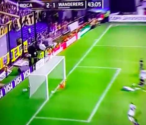 Vine : Le premier but d&rsquo;Osvaldo avec Boca