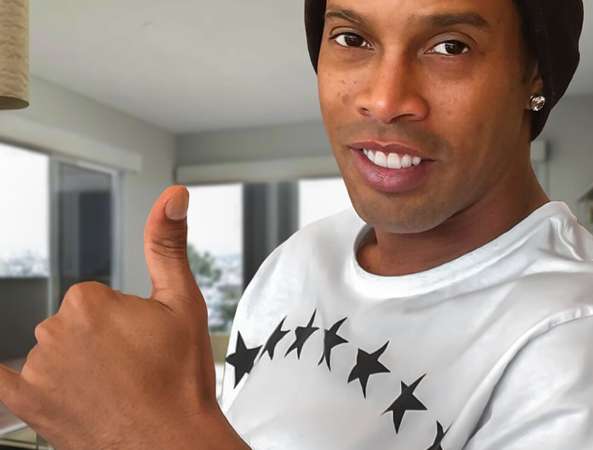 Le cadeau de LeBron James à Ronaldinho