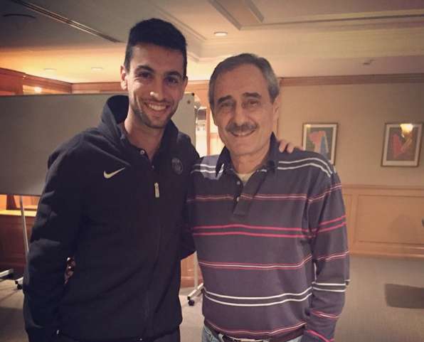 Pastore reçoit la visite d&rsquo;Ángel Cappa