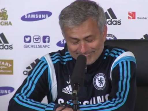 La petite blague de José Mourinho