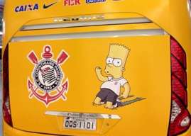 Les Corinthians s’associent aux Simpsons