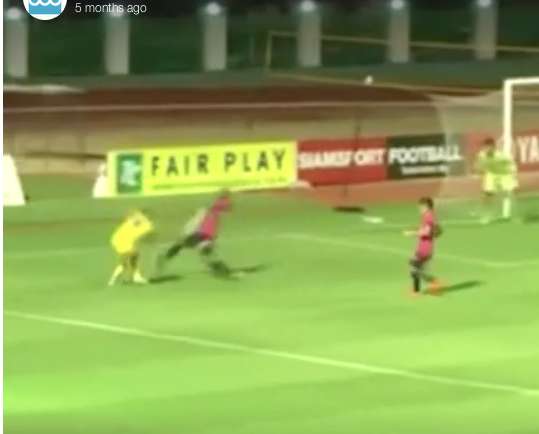 Vine : le raté puis le geste fou