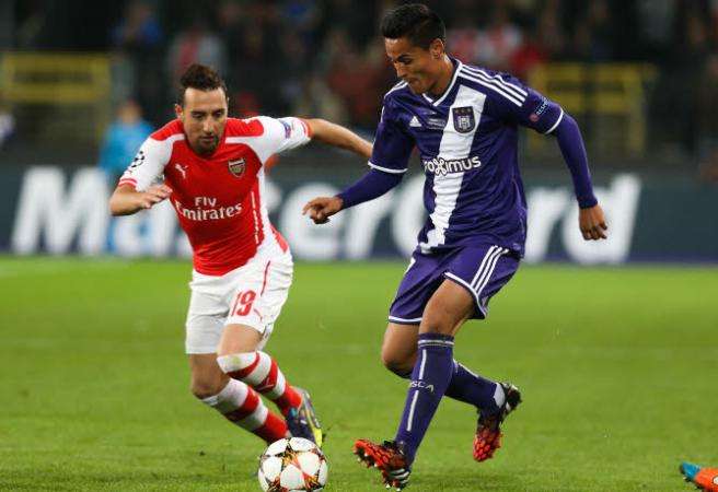 Anderlecht mène contre Arsenal !