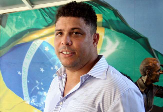 Séance de gym avec O Fenômeno