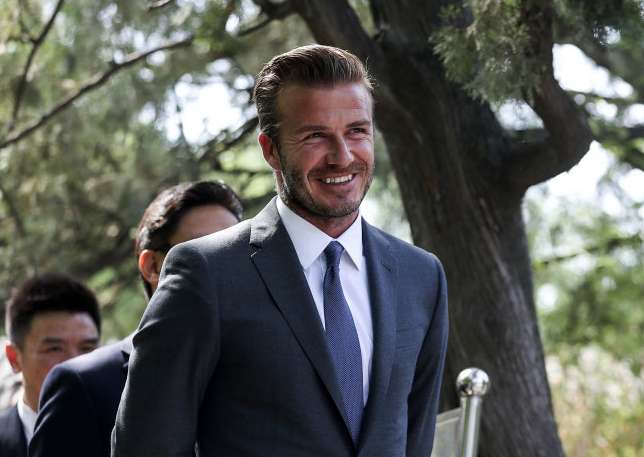 David Beckham accidenté au volant