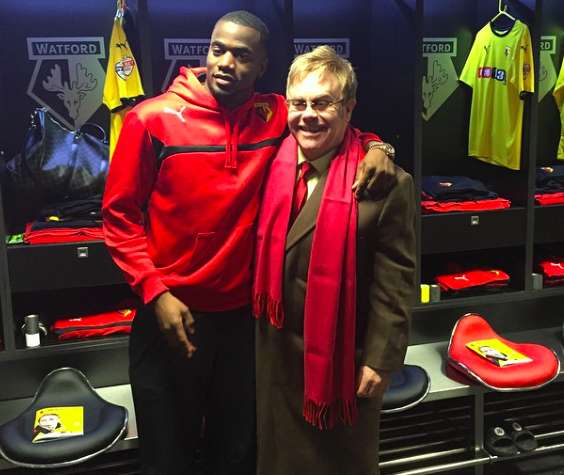 Watford : Elton John inaugure sa tribune