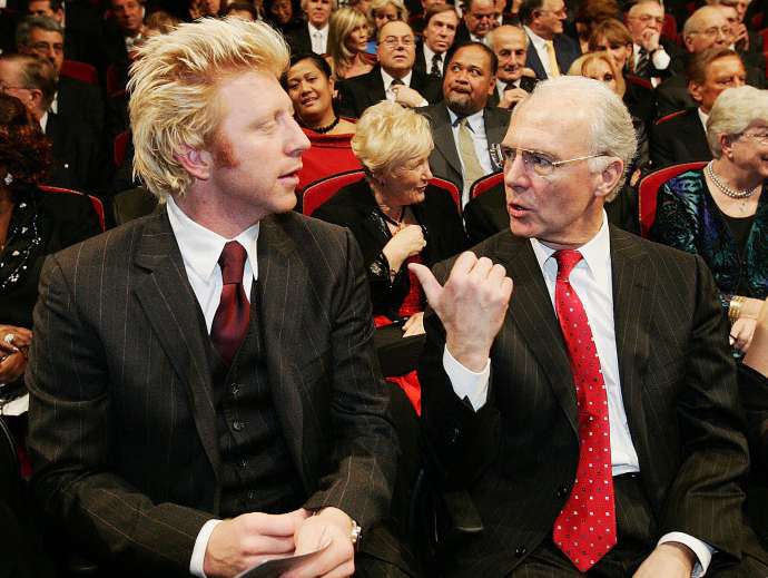 Boris Becker, le roux tourne… au foot