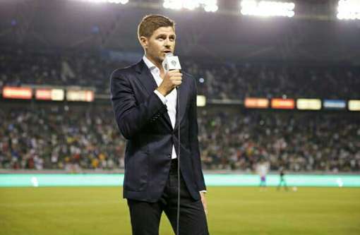 Gerrard présenté au stade des LA Galaxy