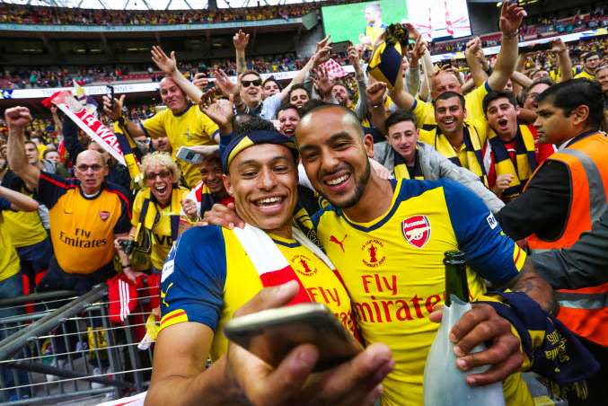 L&rsquo;idole d&rsquo;Oxlade-Chamberlain