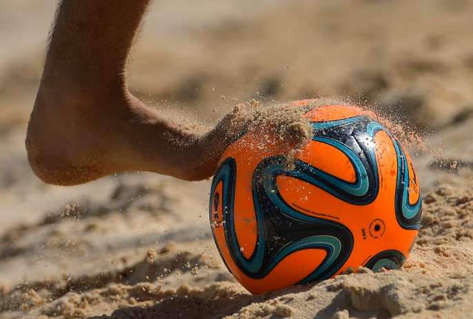 Mormon, il rate la finale du Mondial de beach soccer