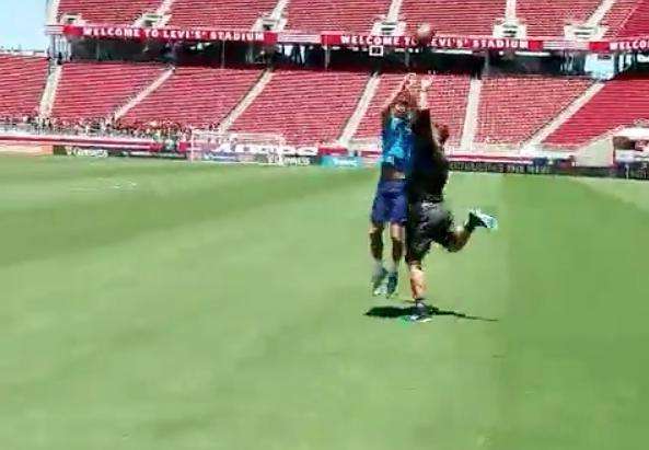 Le Barça en mode football américain