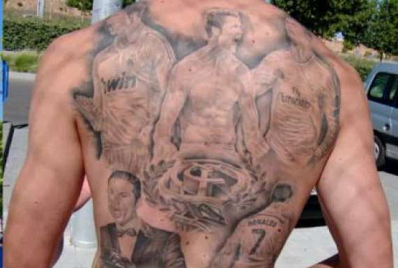 Les tatouages Cristiano