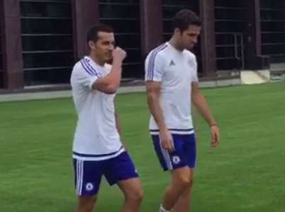 Pedro s&rsquo;entraîne déjà avec Chelsea
