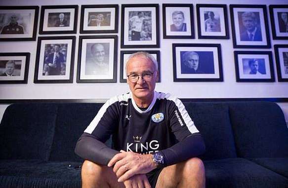 Ranieri a tous les coachs de PL dans son bureau
