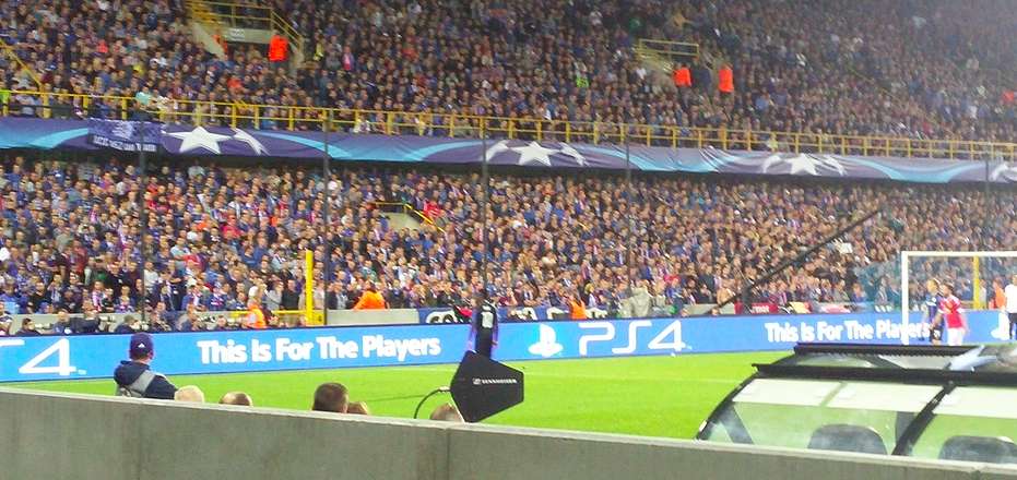 On était à Bruges-Manchester United