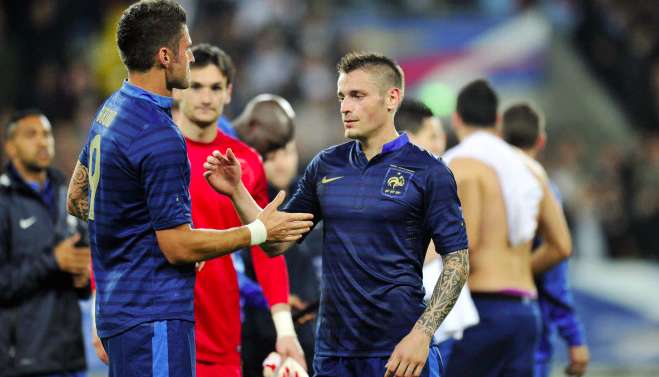 Giroud et Debuchy sont dans un bateau…