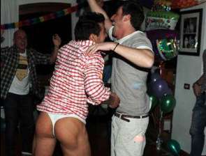 Photos : Lavezzi en string