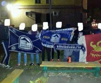 Des Girondins se font voler leurs drapeaux