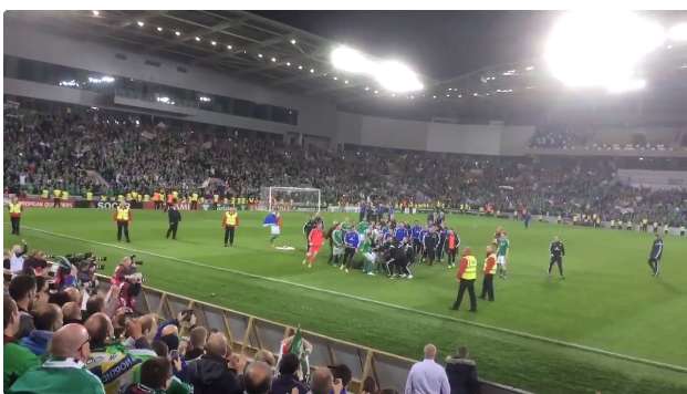 Belfast en liesse pour la sélection nationale