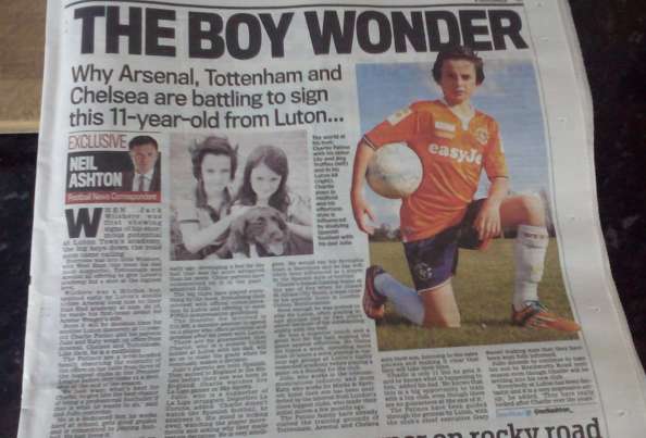 Arsenal signe un gamin de 11 ans