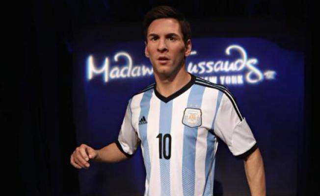 Messi a sa statue de cire aux USA