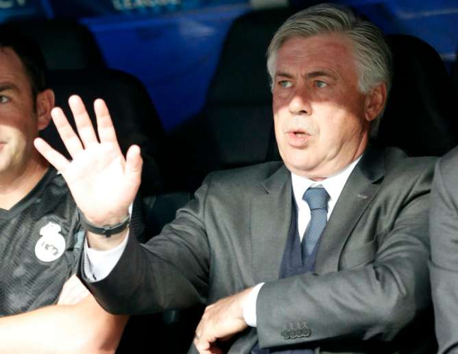 La première réaction d’Ancelotti