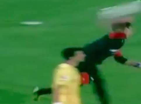 Vine : La relance folle d&rsquo;un gardien iranien