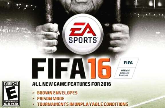 La FIFA et Blatter moqués par le web