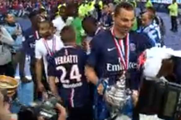 Video : La joie du PSG au Stade de France