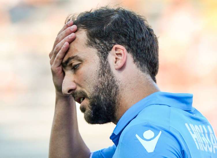Vine : Le penalty d&rsquo;Higuaín qui sauve la Lazio   