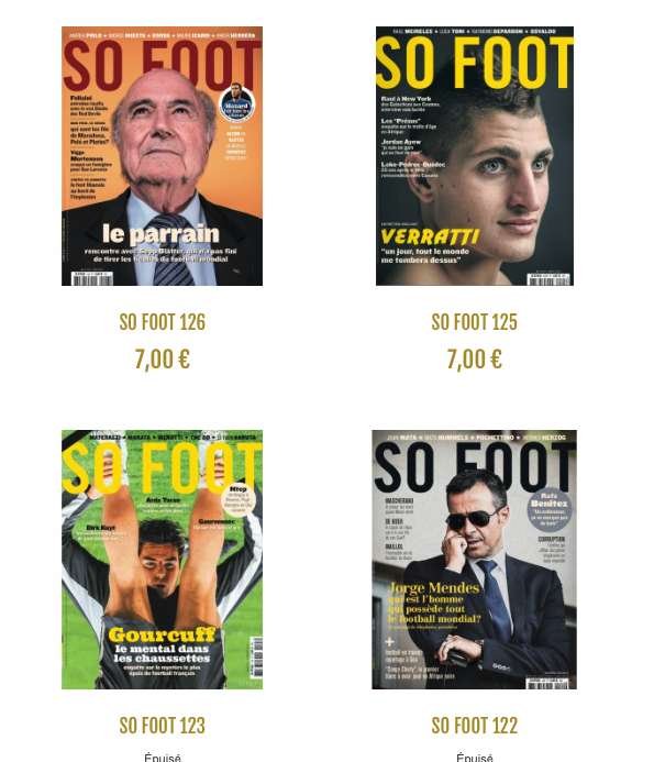 SO FOOT cherche un stagiaire