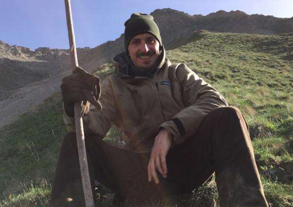 Zlatan le randonneur