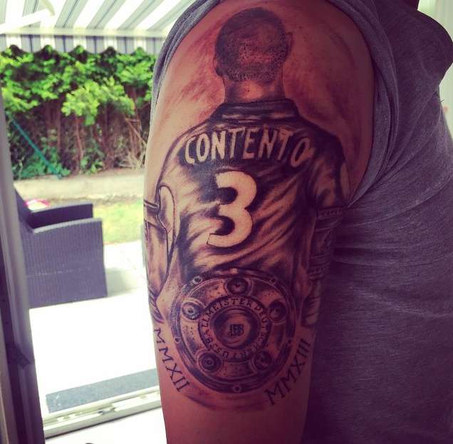 Le tatouage mégalo de Contento