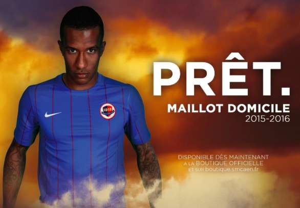 Le SM Caen dévoile son nouveau maillot