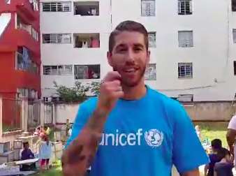 Sergio Ramos ambassadeur de l&rsquo;Unicef à Cuba