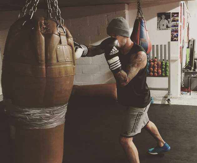 Beckham, le boxeur «<span style="font-size:50%">&nbsp;</span>brandé<span style="font-size:50%">&nbsp;</span>»