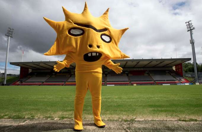 La mascotte étrange de Partick Thistle