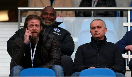Photo : Mourinho est de retour au stade