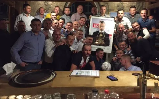 Photo : Grosicki élu Ballon d&rsquo;or par ses amis