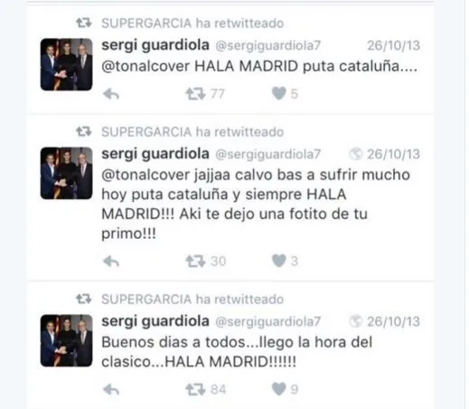 Photo : Viré du Barça pour des tweets pro-Real